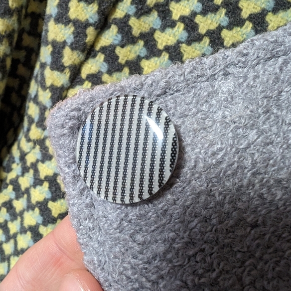 Francesca's | Wool Polyester Houndstooth Blazer - Picture 2 of 8